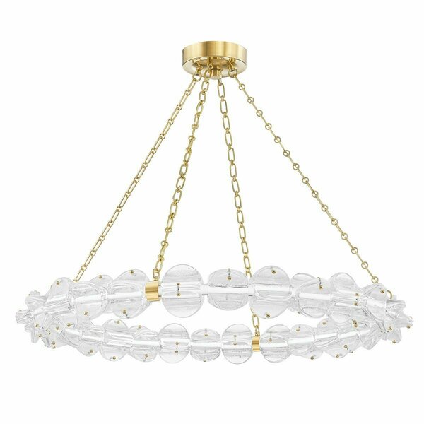 Hudson Valley small Led Chandelier 1938-AGB